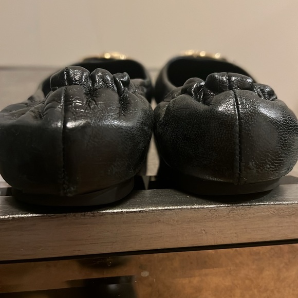 Black Tory Burch Claire Ballet Shoe in Black - Picture 4 of 4
